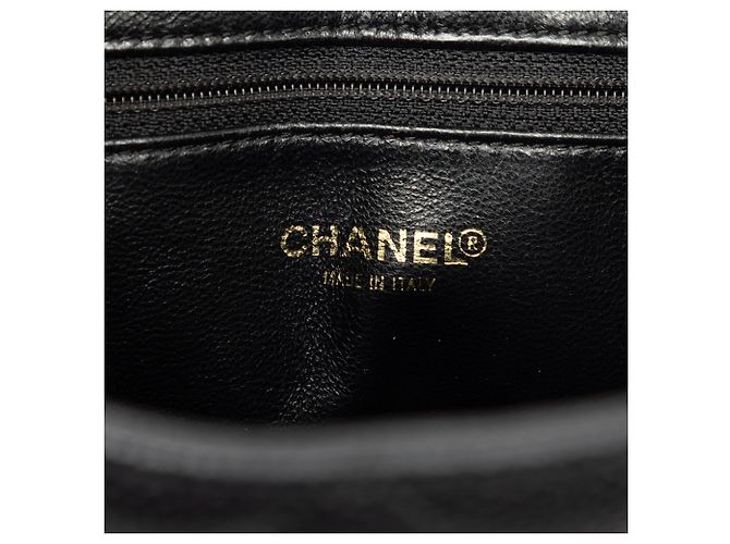 Tote Chanel Caviar Medallion nero - vista 5