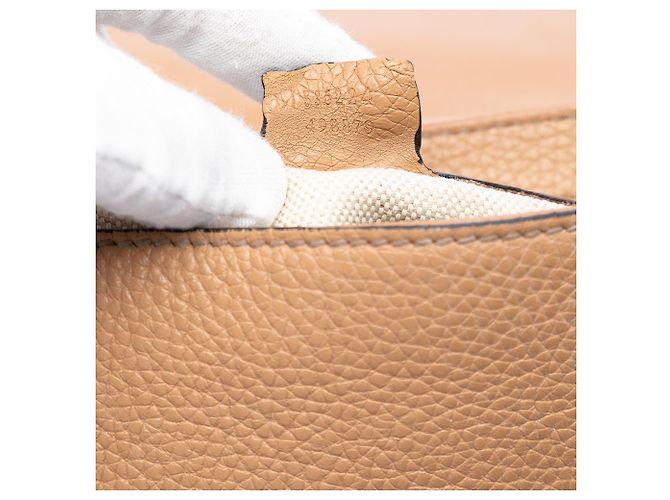 Borsa a tracolla Gucci Soho Chain Flap in pelle di vitello Medium marrone - vista 6