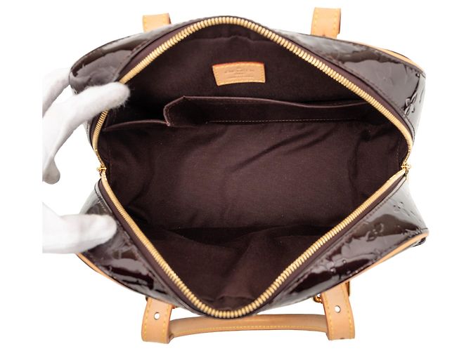 Borsa Louis Vuitton Monogram Vernis Summit Drive Purple Porpora - vista 4