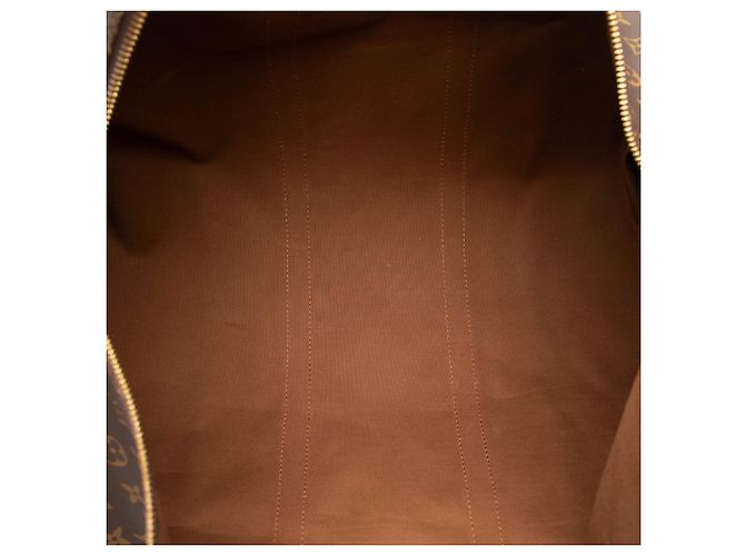 Borsa da viaggio Louis Vuitton Monogram Keepall 55 marrone - vista 4