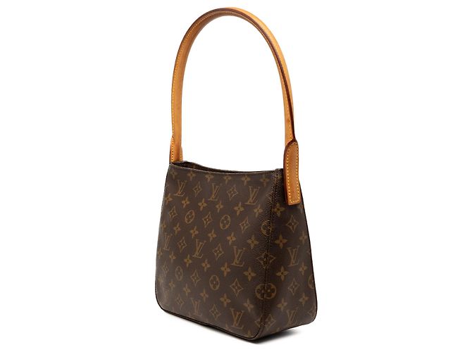 Borsa a tracolla Louis Vuitton Monogram Looping MM marrone - vista 2