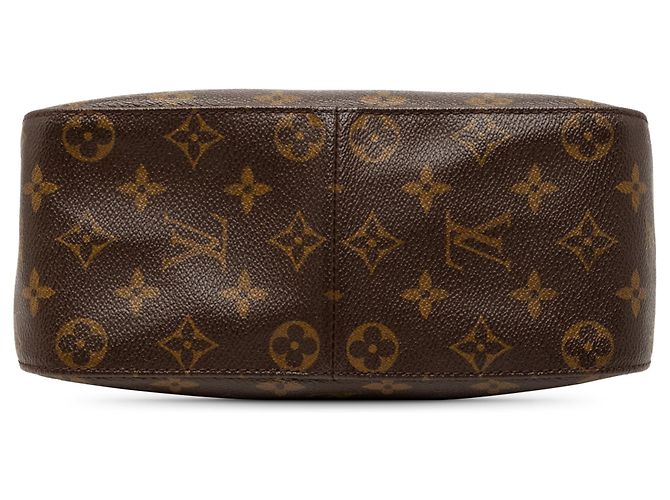 Borsa a tracolla Louis Vuitton Monogram Looping MM marrone - vista 3