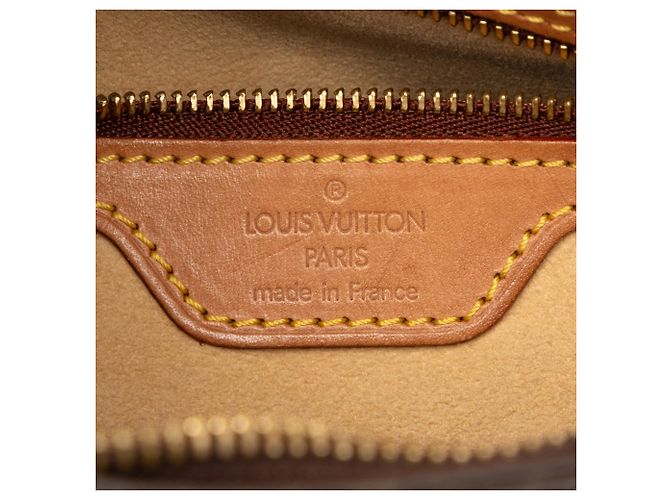 Borsa a tracolla Louis Vuitton Monogram Looping MM marrone - vista 5