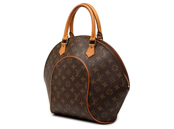 Borsa Louis Vuitton Monogram Ellipse MM marrone - vista 2