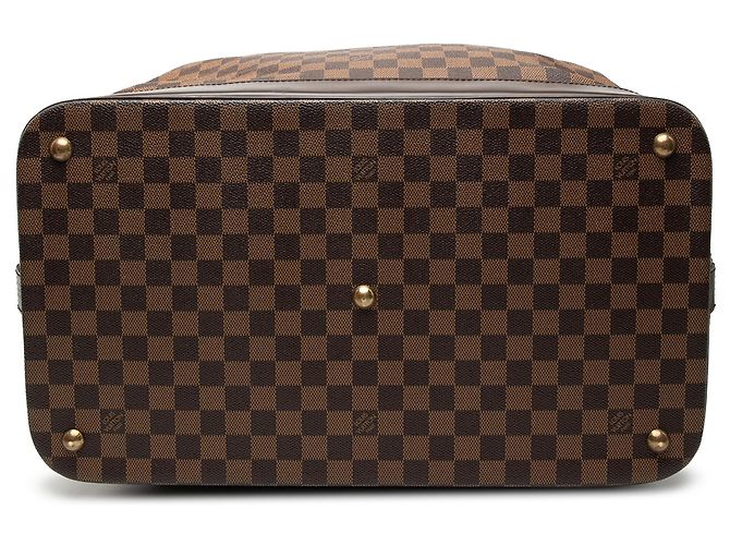 Borsa da viaggio Louis Vuitton Damier Ebene Grimaud marrone - vista 3