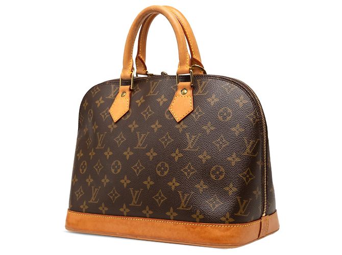 Borsa Louis Vuitton Monogram Alma PM Marrone - vista 2