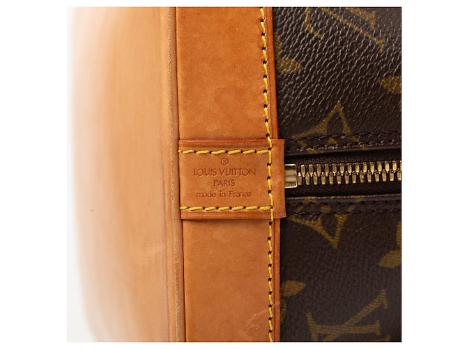 Borsa Louis Vuitton Monogram Alma PM Marrone - vista 5