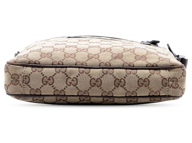 Borsa a tracolla Gucci GG Canvas Beige - vista 3