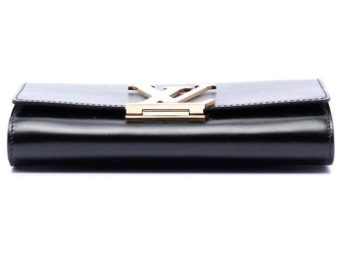 Borsa a Spalla Louis Vuitton Louise Chain GM Nera Nero - vista 3