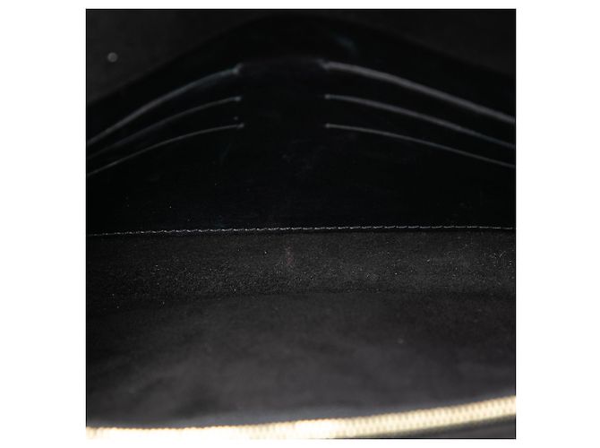 Borsa a Spalla Louis Vuitton Louise Chain GM Nera Nero - vista 4