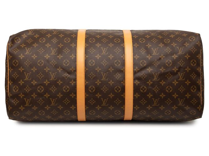 Borsa da viaggio Louis Vuitton Monogram Keepall 60 marrone - vista 3
