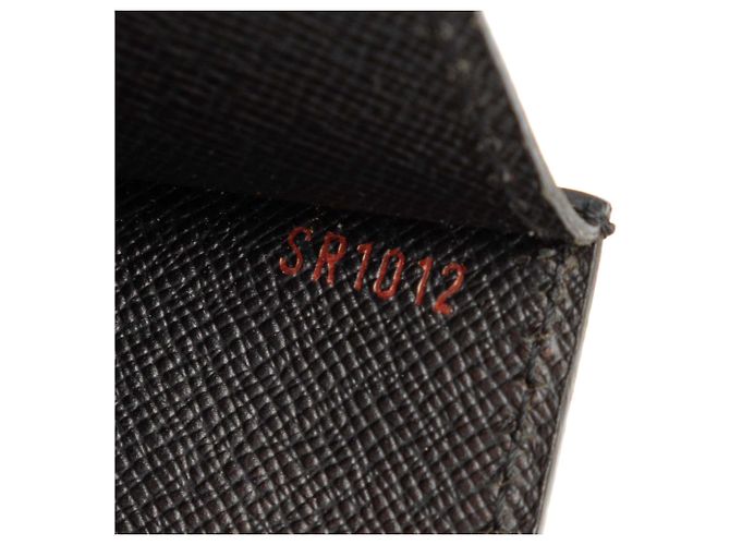 Borsa Louis Vuitton Epi Monceau 28 nera Nero - vista 7