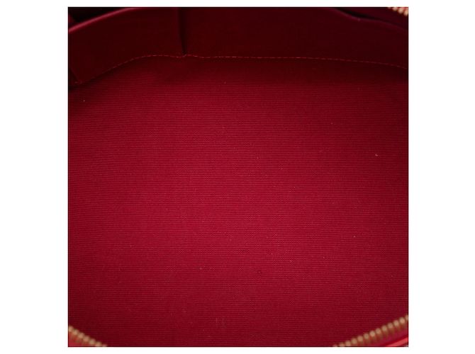Borsa Louis Vuitton Monogram Vernis Bellevue PM Rossa Rosso - vista 4