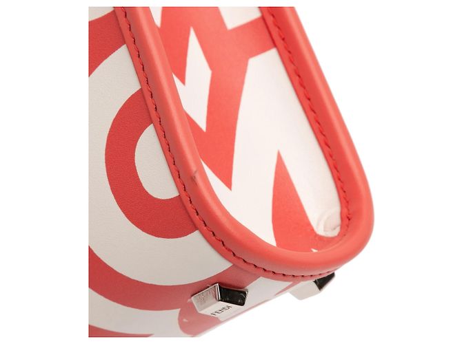 Borsa shopper e borsa a mano Fendi Marc Jacobs Mini Leather Sunshine Shopper bianca Bianco - vista 7