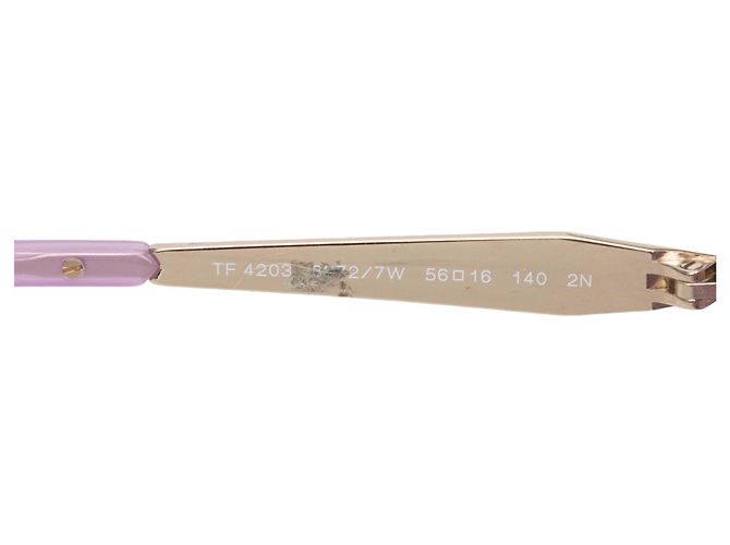 Lilac Tiffany & Co. Angular Cat-Eye Sunglasses Purple - view 3