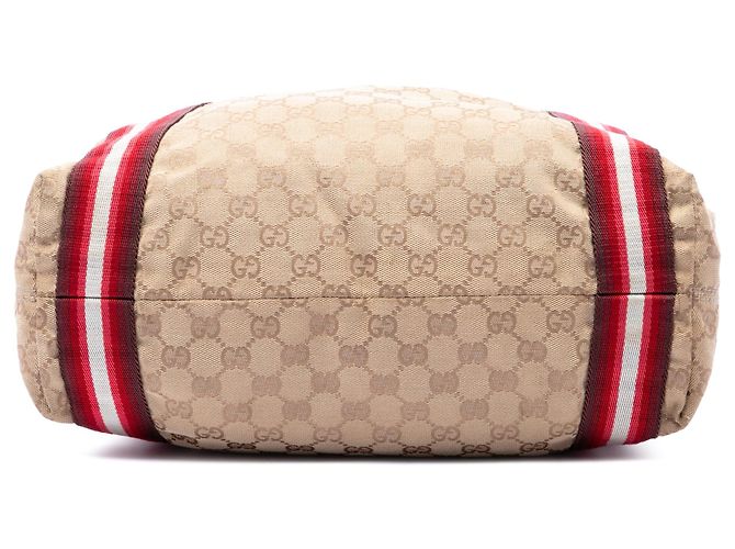 Tote Gucci GG Canvas Web rosso - vista 3