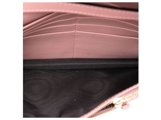 Borsa a tracolla Gucci Microguccissima Wallet on Strap Rosa - vista 4