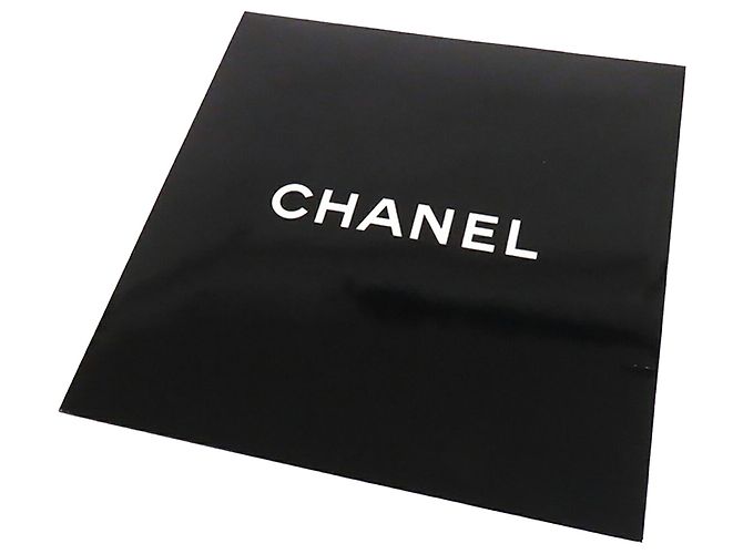 Sciarpa in seta Chanel CC Camellia Beige - vista 8