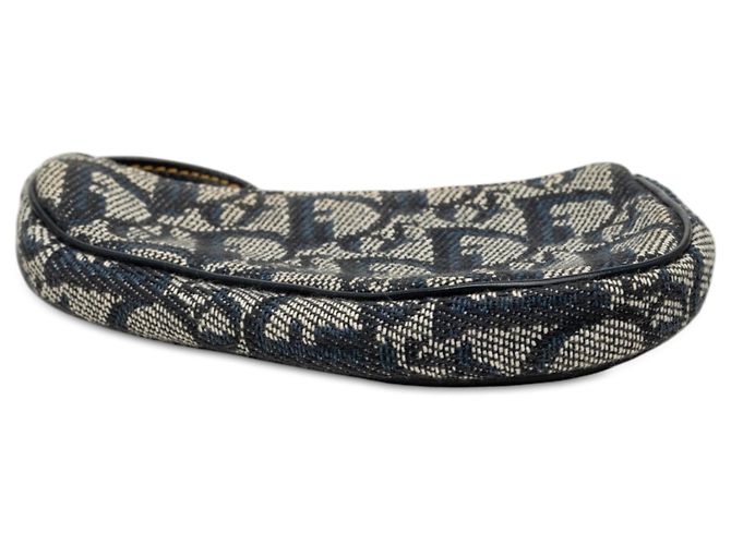 Portafoglio monete Diorissimo Trotter Saddle blu di Dior - vista 3