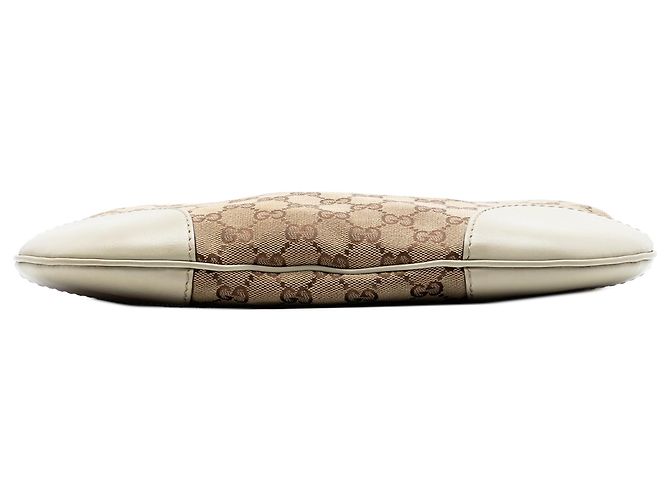 Borsa a tracolla Gucci GG Canvas Web Mayfair Beige - vista 3
