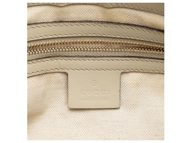 Borsa a tracolla Gucci GG Canvas Web Mayfair Beige - vista 5