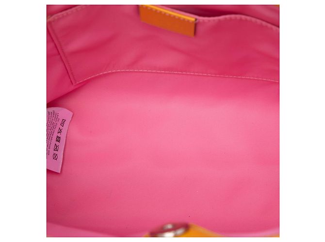 Borsa Tote Rainbow Cloud in pelle per bambini Gucci rosa - vista 4