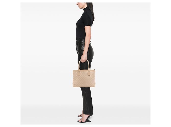 Tote Gucci GG Canvas beige - vista 7