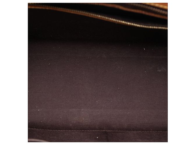 Borsa Louis Vuitton Monogram Vernis Brea MM viola Porpora - vista 4