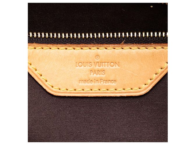 Borsa Louis Vuitton Monogram Vernis Brea MM viola Porpora - vista 5