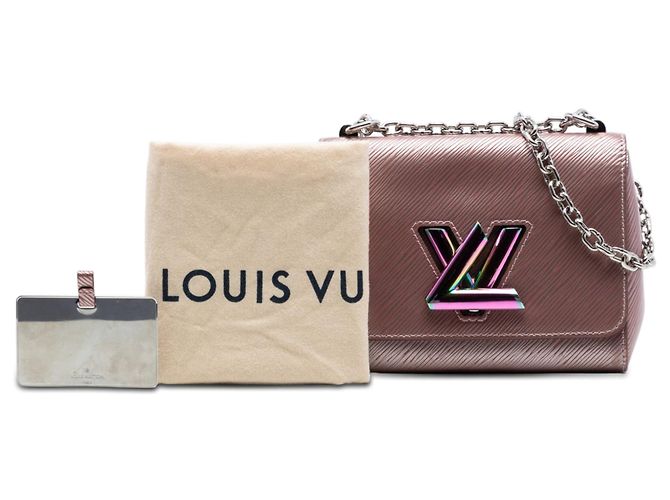 Bolso bandolera rosa Louis Vuitton Epi Scarabeo Twist PM - vista 7