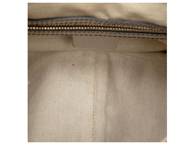 Borsa a tracolla Emily Medium GG Canvas Gucci Beige - vista 4