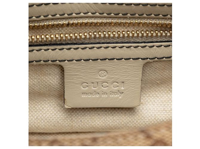 Borsa a tracolla Emily Medium GG Canvas Gucci Beige - vista 5