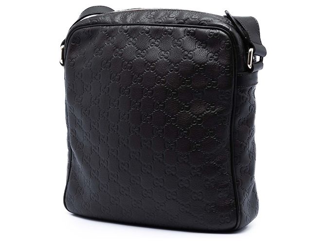 Borsa a tracolla Gucci Guccissima marrone - vista 2
