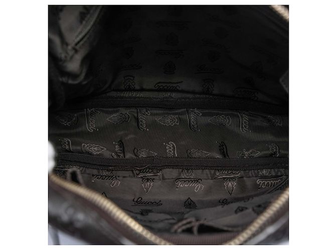 Borsa a tracolla Gucci Guccissima marrone - vista 4