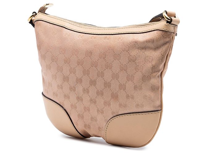 Borsa a tracolla Gucci GG Canvas Lovely marrone - vista 2