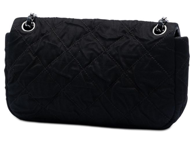 Borsa a tracolla con patta in mesh Chanel CC Ultra Stitch Nera Nero - vista 2