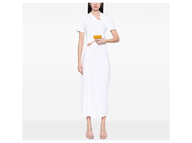 Portafoglio monete giallo Hermès Chevre Mysore Le 24 - vista 7