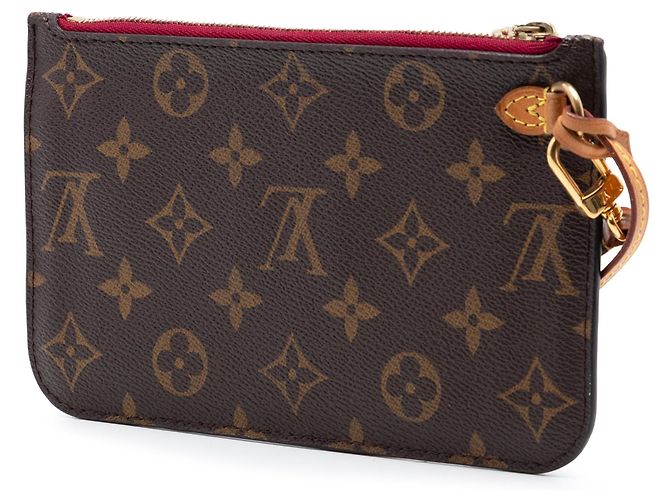 Pochette Louis Vuitton Monogram Neverfull PM marrone - vista 2
