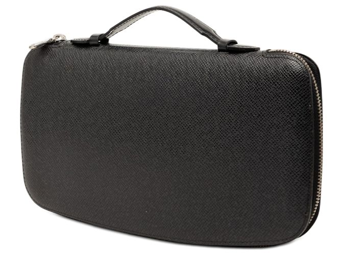 Schwarzer Louis Vuitton Taiga Atoll Organizer - Ansicht 2
