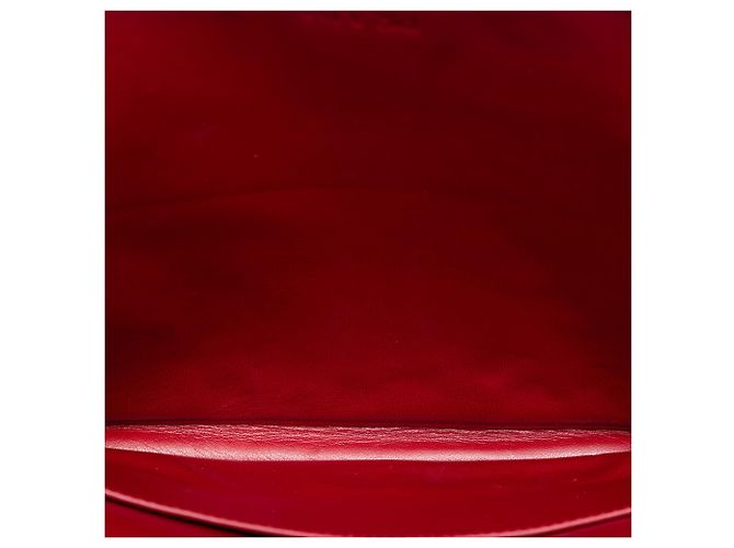 Custodia iPad e pochette con chiusura a zip in Saffiano rosso Prada - vista 4