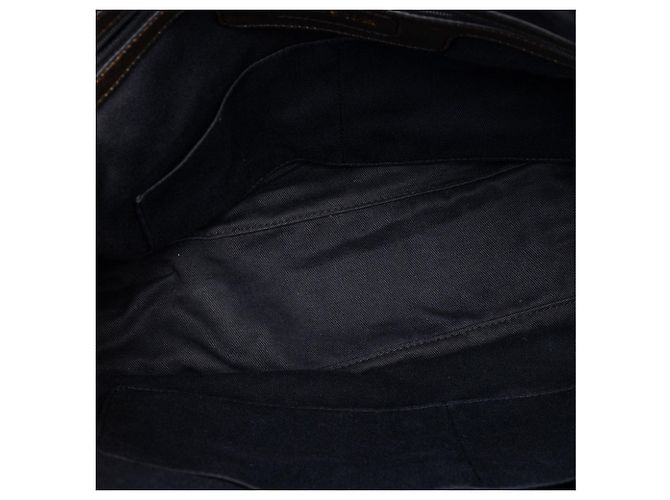 Borsa a mano LOEWE Nylon Anagram marrone - vista 4