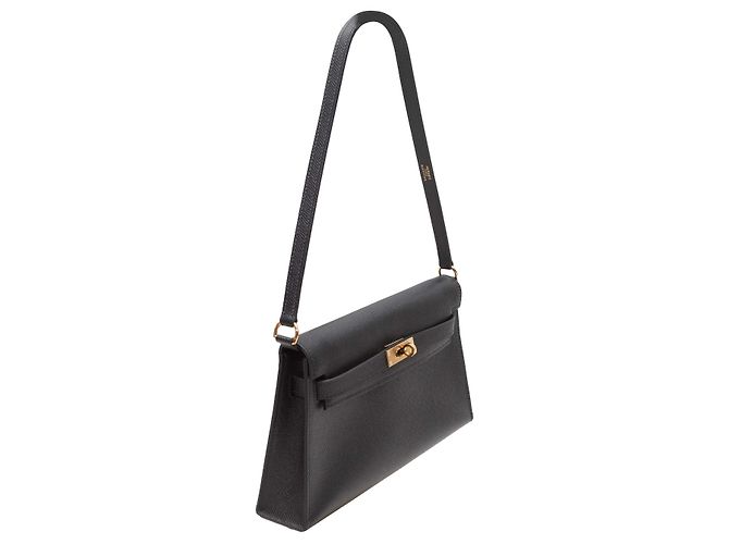 Hermès Borsa a tracolla Hermes Kelly Elan Nera Nero - vista 2