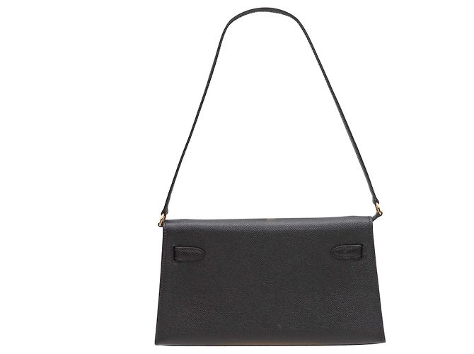 Hermès Borsa a tracolla Hermes Kelly Elan Nera Nero - vista 3