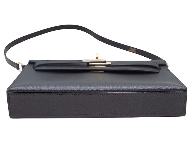 Hermès Borsa a tracolla Hermes Kelly Elan Nera Nero - vista 4