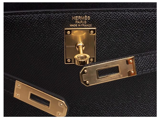 Hermès Borsa a tracolla Hermes Kelly Elan Nera Nero - vista 6