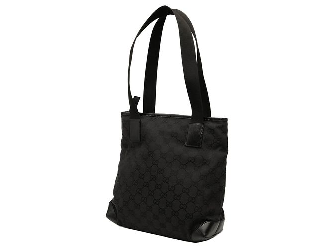 Tote in tela GG Gucci nero - vista 2