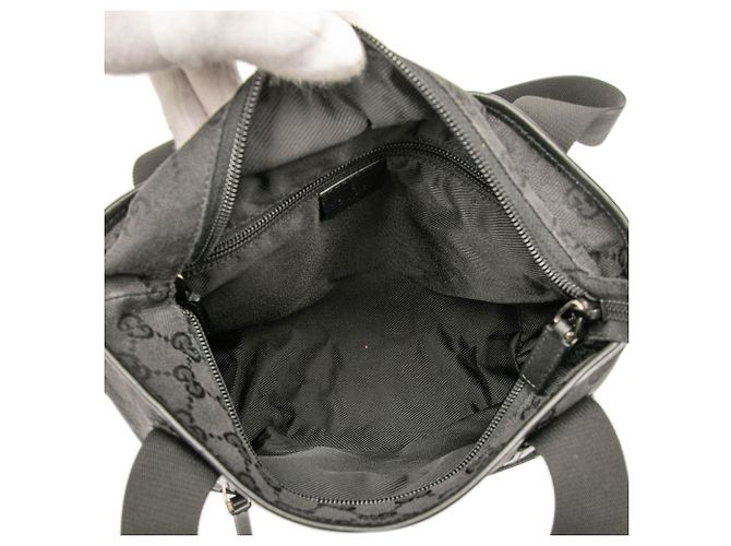 Tote in tela GG Gucci nero - vista 4
