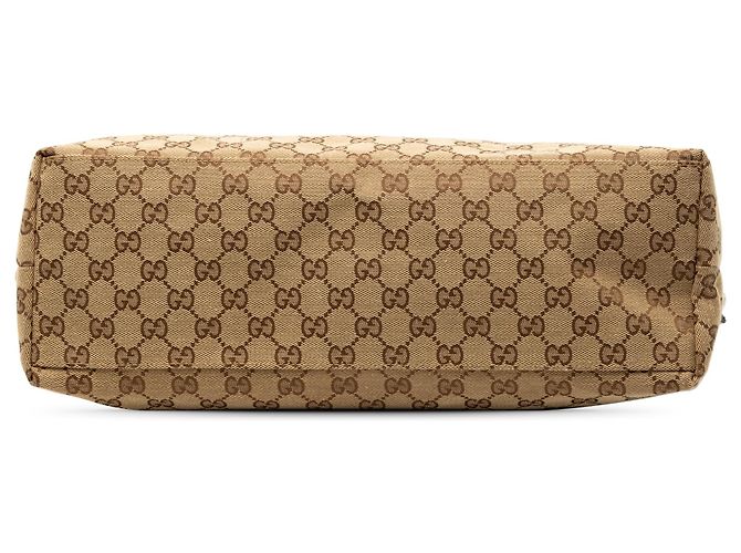 Tote in tela GG Canvas marrone Gucci - vista 3