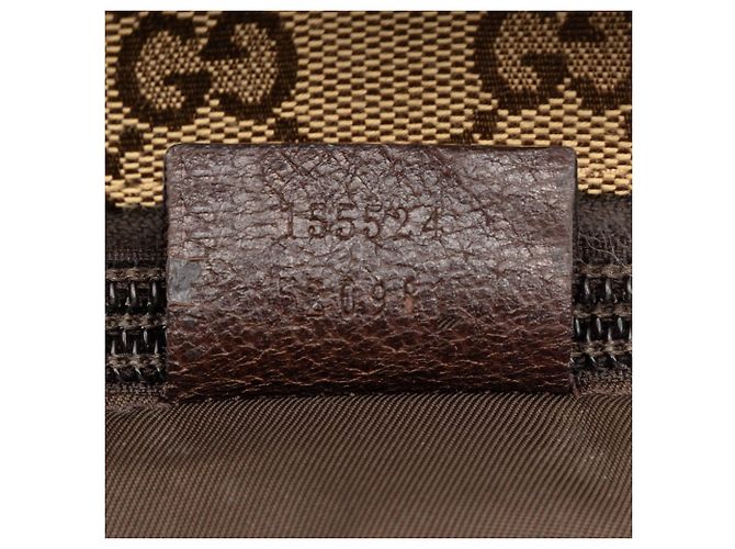 Tote in tela GG Canvas marrone Gucci - vista 6