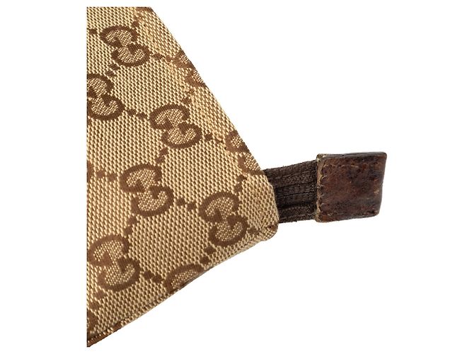Tote in tela GG Canvas marrone Gucci - vista 7